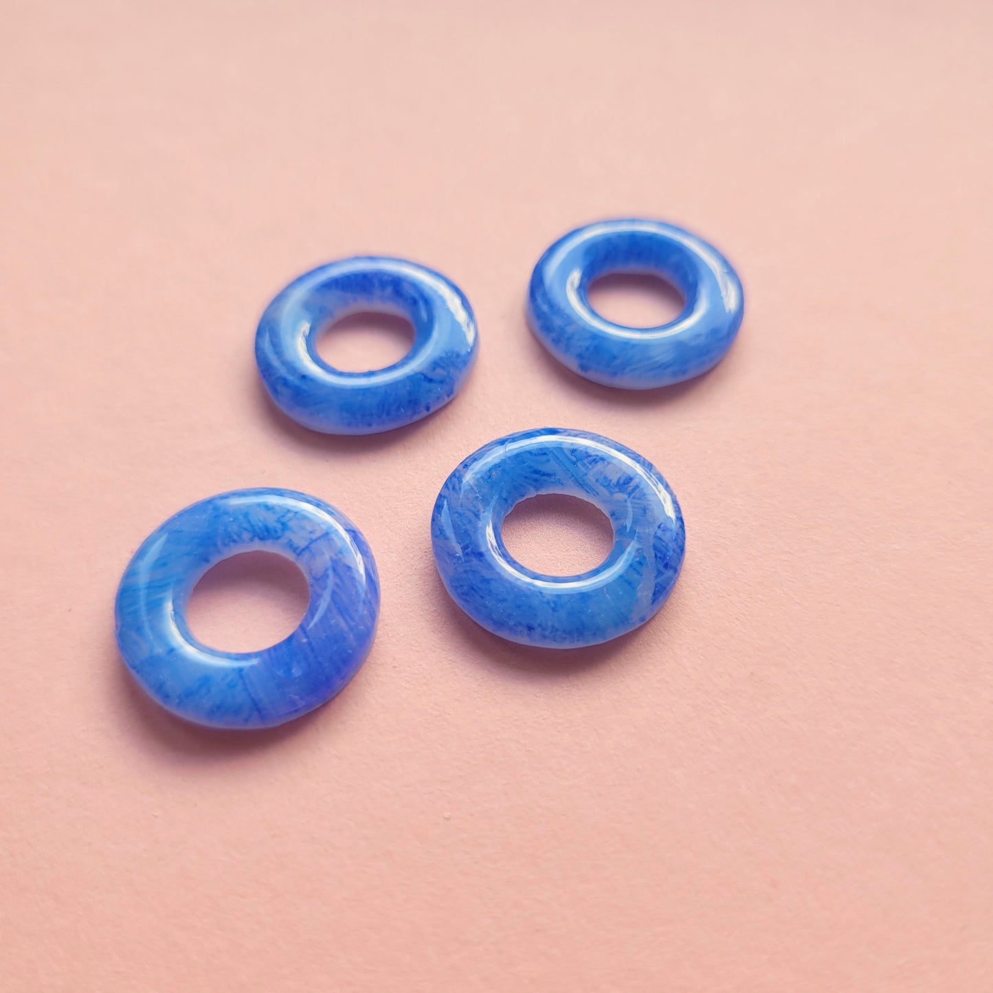 Mix&Match Anhänger für Creolen in Blau