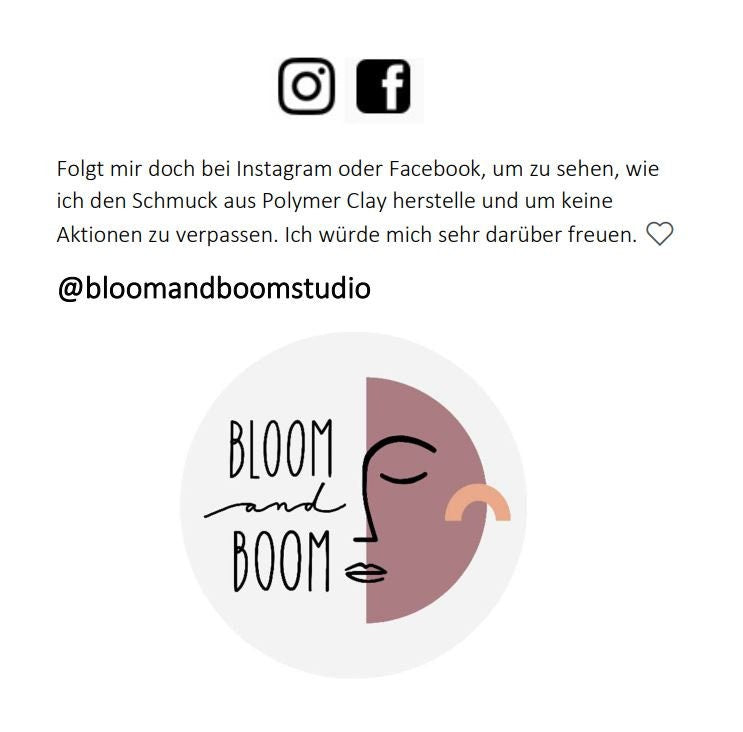 Hängende Statement Ohrringe in Schwarz, Ohrhänger