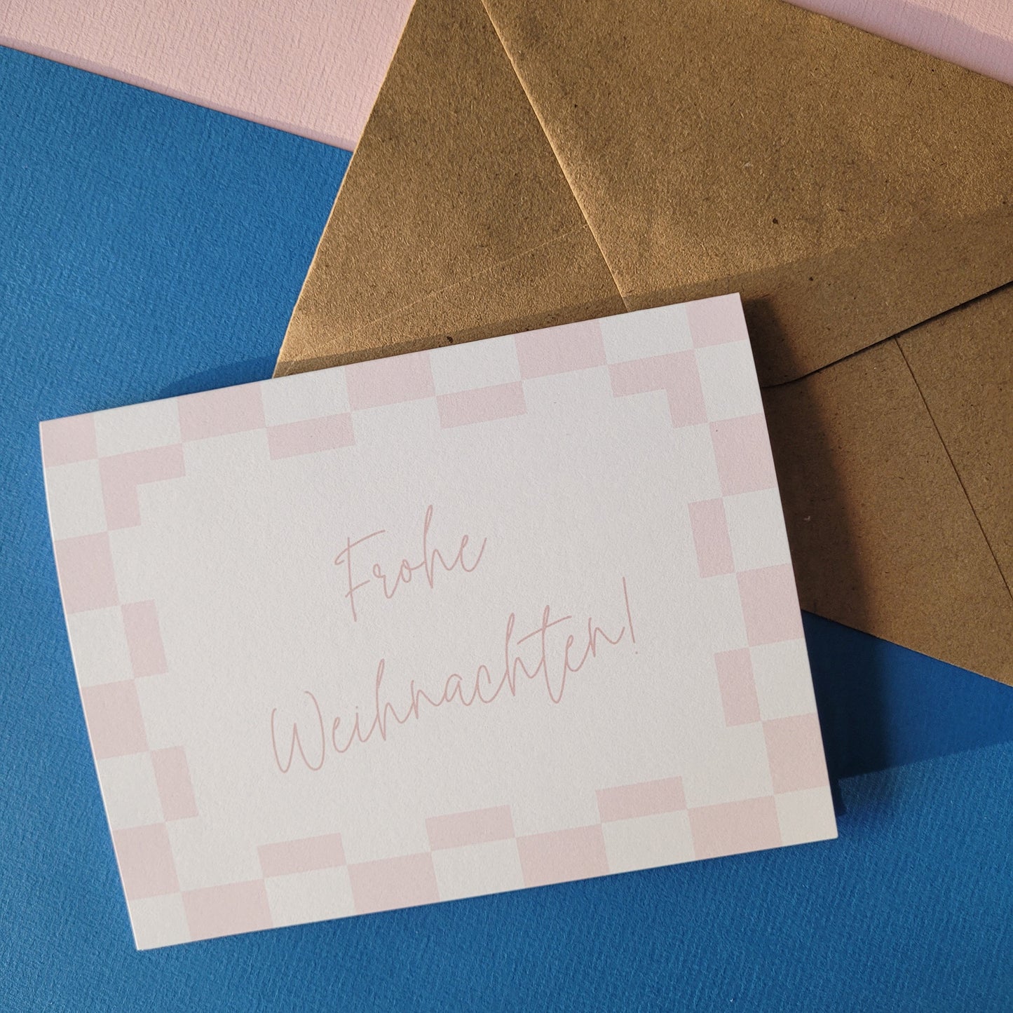 Klappkarte „Frohe Weihnachten“